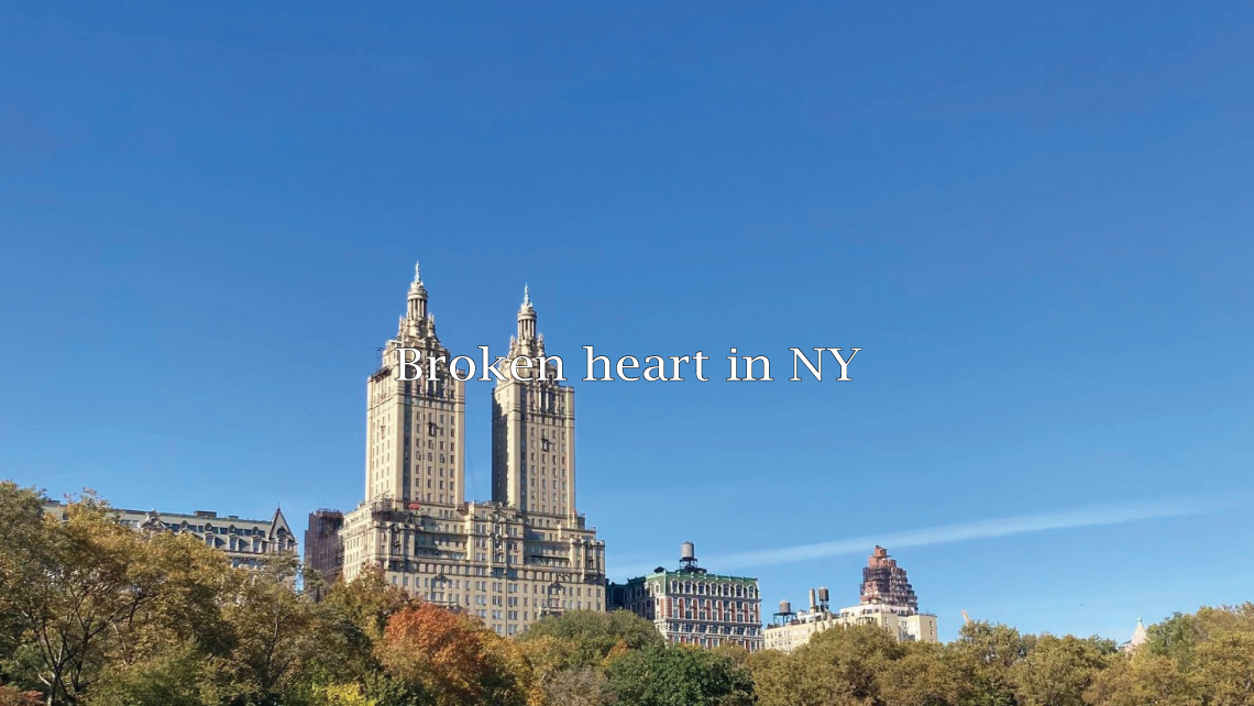 Broken heart in NY