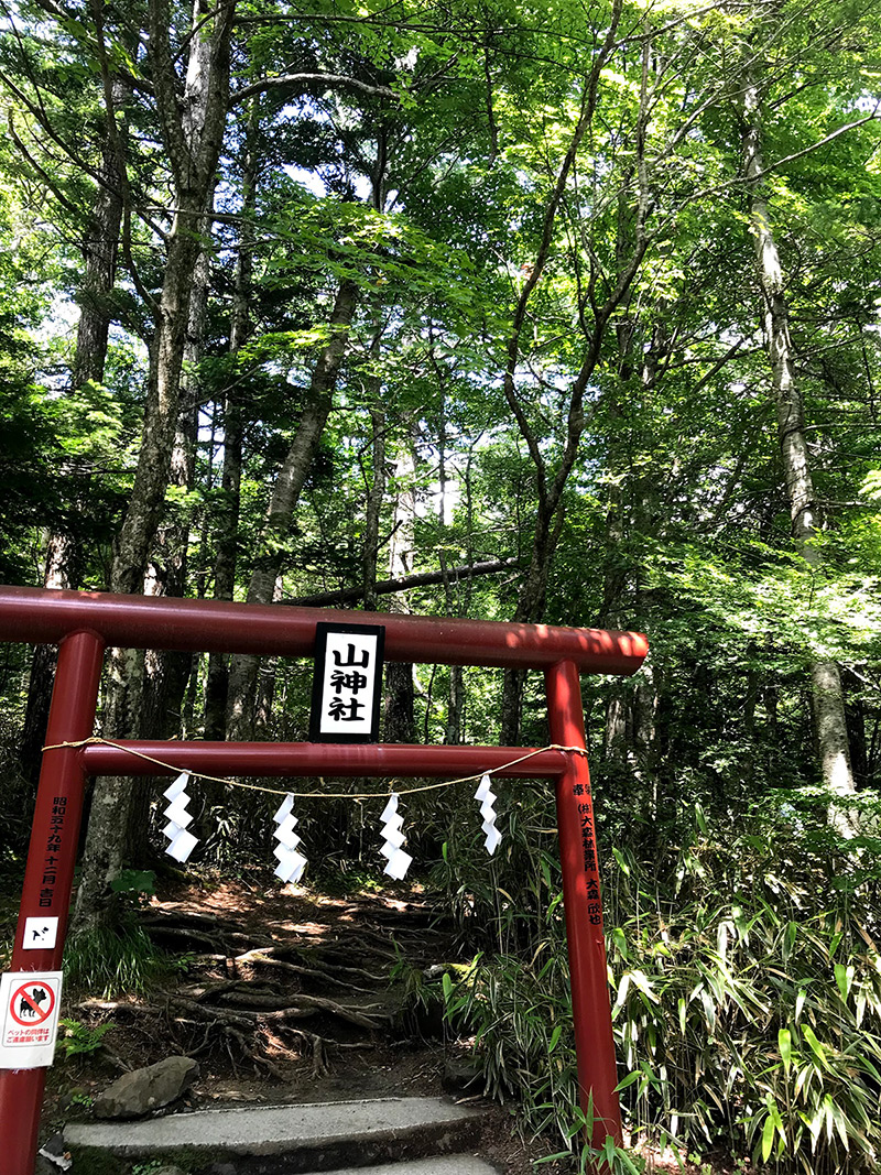 北口本宮冨士浅間神社　山神社