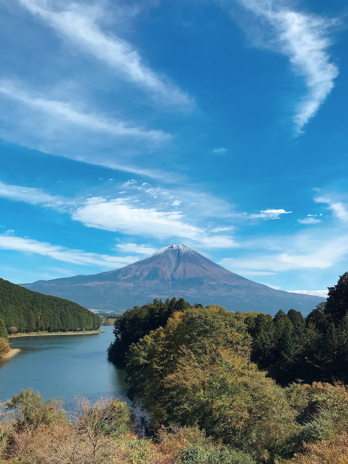 田貫湖からの富士山