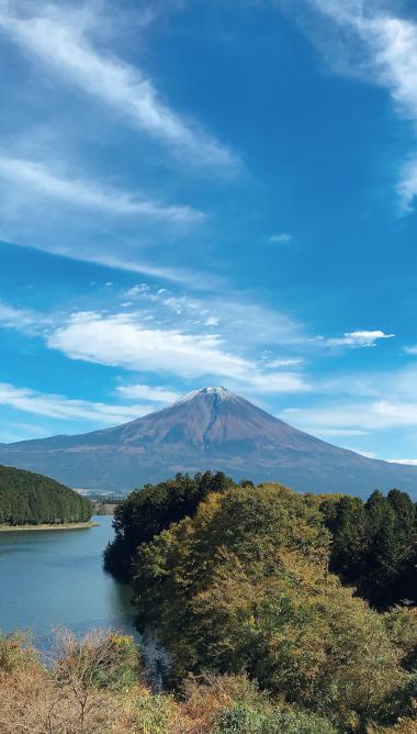 田貫湖からの富士山